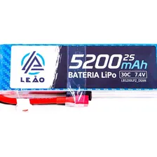 Bateria Lipo 5200mah 7.4v 2s 30c Deans T Hpi Traxxas Himoto Foto mini 1