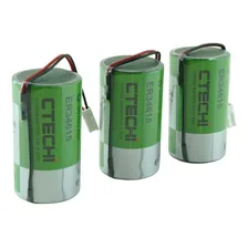 Bateria Lithium 3.6v 1900mah D Size 34615 Ctechi Er34615 Foto mini  2