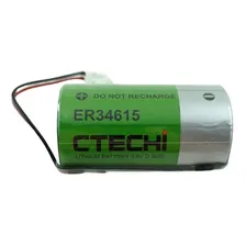 Bateria Lithium 3.6v 1900mah D Size 34615 Ctechi Er34615 Foto mini 4