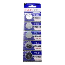 Bateria Lithium Cr2032 3v C/ 5 Unidades Foto  mini 1