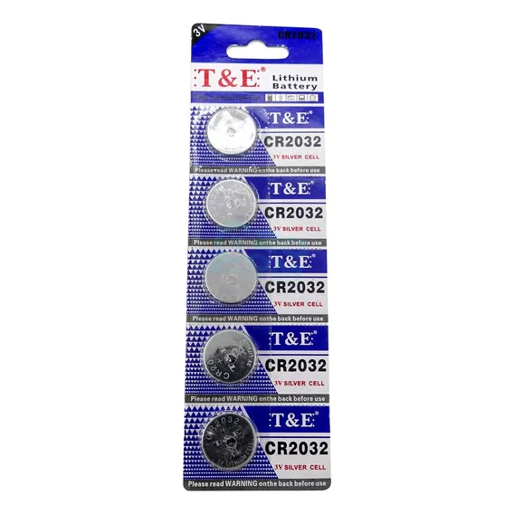 Bateria Lithium Cr2032 3v C/ 5 Unidades Foto 1