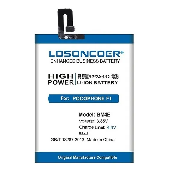 Bateria Losoncoer CompatÃvel Xiaomi Pocophone F1 Bm4e Bm 4e Foto 1