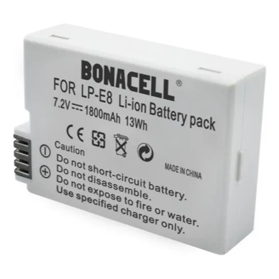 Bateria Lp-e8 Lpe8 Para Canon T2i T3i T4i T5i 550d 600d Foto 1