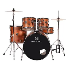 Bateria Michael Dmt322 Bumbo 22 Matte Sapel Completa Foto mini 1