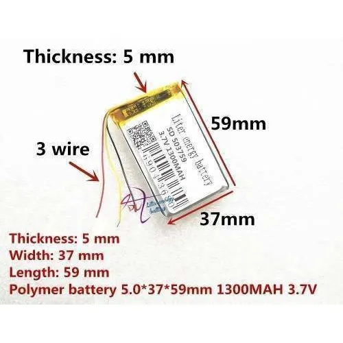 Bateria Mitac Mio C520t Atenção!!!! Sem Conector Cr Nova Foto 1