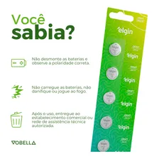 Bateria Moeda Cr2477 3v Pilha Lithium Elgin Com 5 Unidades Foto mini 4