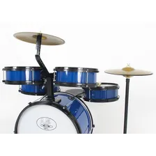 Bateria Musical Acústica Infantil Com Chimbal Rock Baby Foto mini  3