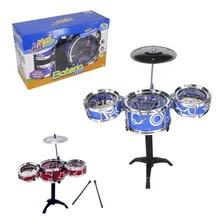 Bateria Musical Infantil Meu Ritmo + Banqueta Cor Sortidos Foto  mini 1