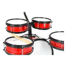 Bateria Musical Infantil Rock Baby Com Chimbal Foto mini 4