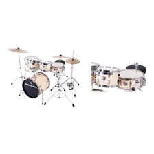 Bateria Nagano Garage Gig 18 Acustica Completa + Ferragens Cor Natural Foto mini 4