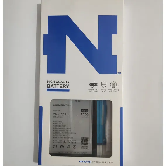 Bateria Nohon Bm53 Xiaomi Mi 10 T / Mi 10 T Pro 5000 Mah Foto 1