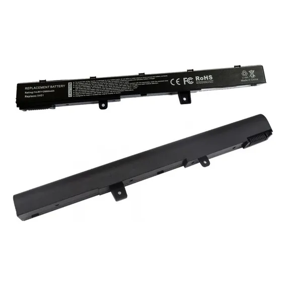 Bateria Notebook Asus A31n1319 X451 X451m X451ma X551 2600ma Bateria Preta Foto 1