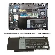Bateria Notebook Dell Latitude E7260 E7270 E7470 J60j5 Mc34y Foto mini  3