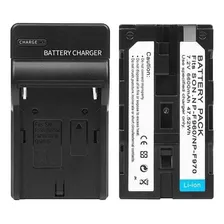 Bateria Np-f970 7200mah + 01 Carregador Np F970 Foto mini 2