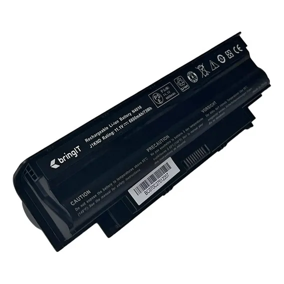 Bateria P/ Notebook Dell Inspiron N5110 Marca Bringit Bateria Preto Foto 1
