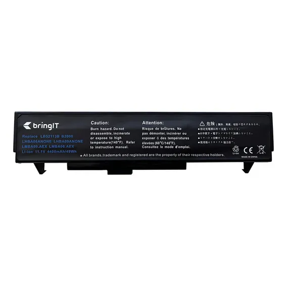 Bateria P/ Notebook LG Lb52113d Marca Bringit Bateria Preto Foto 1