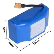 Bateria P/ Scooter Hoverboard 36v/42v 4400mah 10s2p Cor Azul Foto mini 3