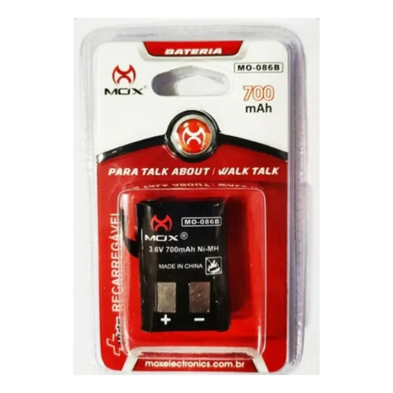 Bateria P/ Talk About Mox Mo 086b 3aaa 3.6v 700mah Motorola Foto 1