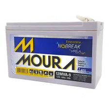 Bateria para Nobreak Moura 12MVA9 12V 9ah Foto mini 1