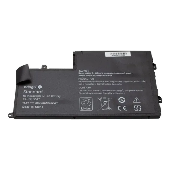 Bateria Para Notebook Dell Inspiron Trhff 3800 Mah Preto Marca Bringit Foto 1