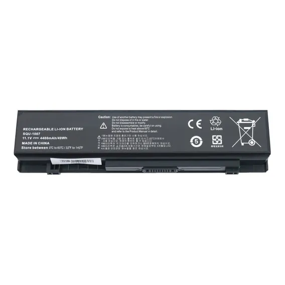 Bateria Para Notebook LG S430 S525 S530 S535 Squ-1007 4.4ah Bateria Preto Foto 1