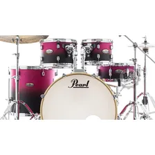Bateria Pearl Decade Raspberry 20,10,12,14 Ferragens Foto mini 4