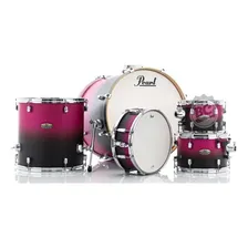 Bateria Pearl Decade Raspberry 20,10,12,14 Ferragens Foto mini 3