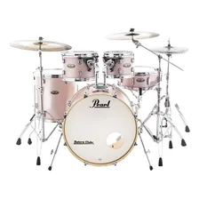 Bateria Pearl Decade Rose 20,10,12,14 Ferragens Foto mini 1