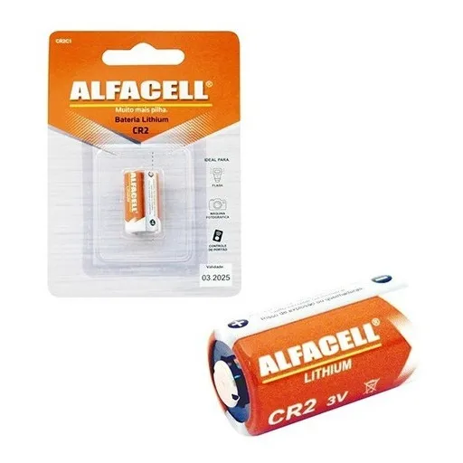 Bateria Pilha De Lithium Cr2 3v Na Cartela Foto 1