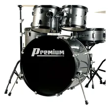 Bateria Premium Acústica Dx 722 Sl Chumbo Bumbo 22 Completa Foto mini  3