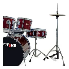 Bateria Profire By Spanking Com Bumbo De 22 - Vinho Foto mini 3
