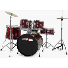Bateria Profire By Spanking Com Bumbo De 22 - Vinho Foto mini 1