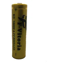 Bateria Recarregável 18650 Lanterna Tática 8800mah 4.2v Foto  mini 1