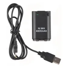 Bateria Recarregável 4800mah Para Controle Xbox 360 Foto mini 2