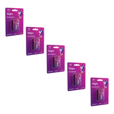 Bateria Recarregável 9v 250 Mah Elgin 5 Unidades Foto mini  3