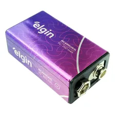 Bateria Recarregável Elgin 9v / 250mah - 1 Unidade Foto  mini 1