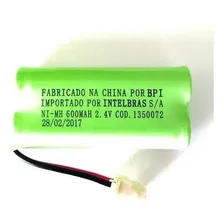 Bateria Recarregável Telefone Sem Fio 600mah 2.4v Intelbras Foto mini 1