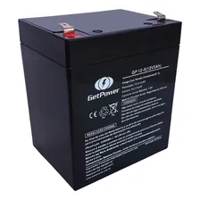 Bateria Selada 12v 5ah Getpower - Vrla Nobreak, Alarme Foto mini 1