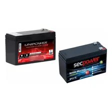 Bateria Selada 12v X 7ah Vrla Alarme Elétrica Cftv Roteador Foto mini 1