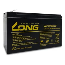Bateria Selada Para Nobreak Long 12v 9ah - Wp1236w Foto  mini 1