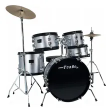 Bateria Turbo Junior Prata Foto mini 1