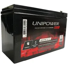 Bateria Unipower Para Nobreak 12 V 7.0ah F187 Up1270e Foto  mini 1