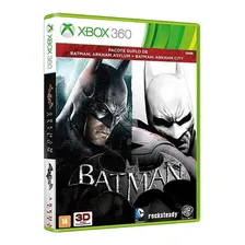 Batman: Arkham Asylum + Batman: Arkham City Br [ Xbox 360 Foto mini 1