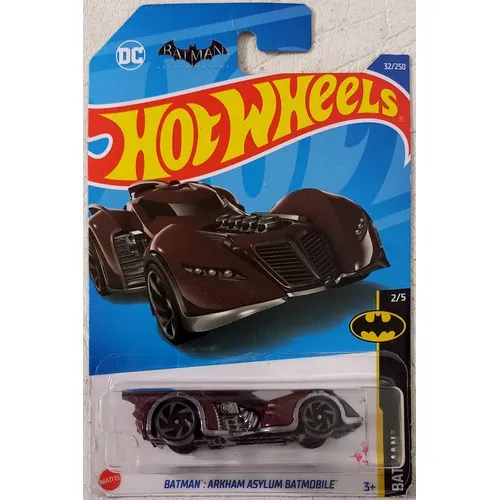 Batman Arkham Asylum Batmobile Wine Hot Wheels Batmobile Wine Color Foto 1