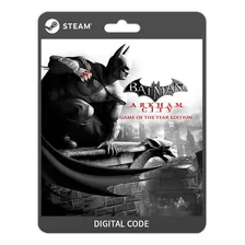 Batman Arkham City - Goty | Jogo Pc - Chave Serial Key Foto mini 1