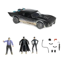 Batman Perseguição Do Pinguin Com Batmóvel E Mulher Gato Foto mini 4