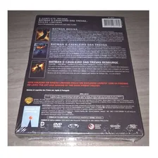Batman Trilogia O Cavaleiro Das Trevas - Box 3 Dvds Lacrado Foto mini  2