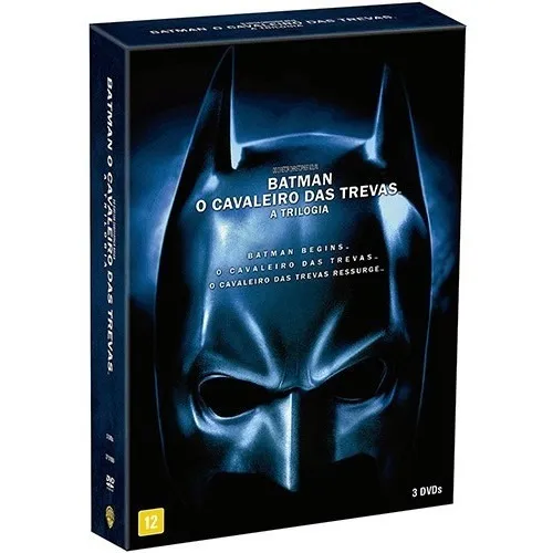 Batman Trilogia O Cavaleiro Das Trevas - Box 3 Dvds Lacrado Foto 1
