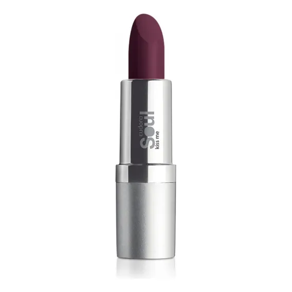 Batom Eudora Soul Kiss Me cor cabernet Foto 1