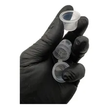 Batoque Para Tatuagem Ou Henna Tamanho G - 50 Peças Foto mini  2